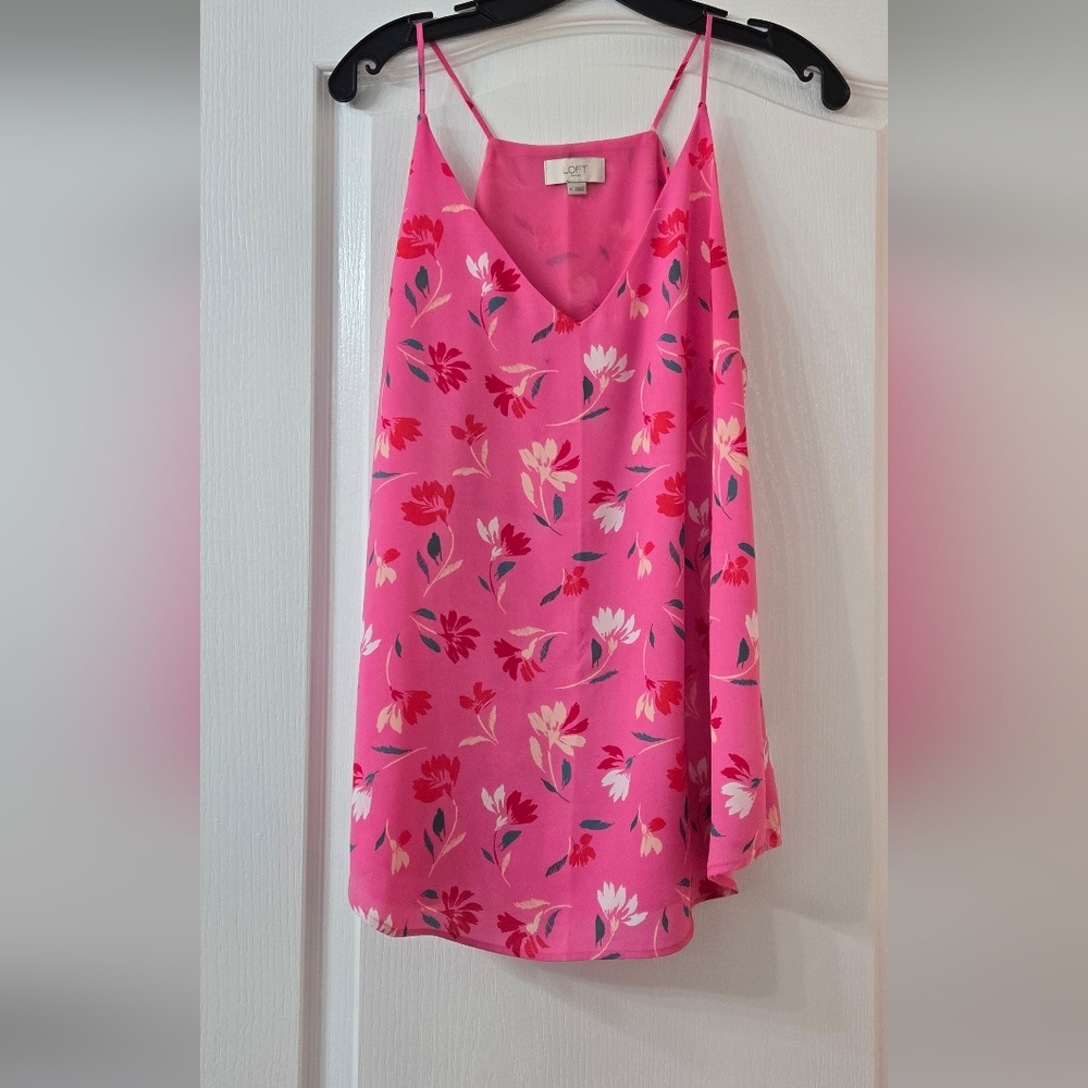Floral tank blouse